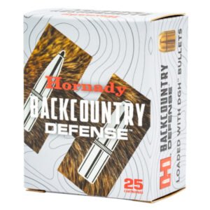 HORNADY BACKCOUNTRY DEFENSE 357MAG 165G DGH 25RD BX 250RD CASE