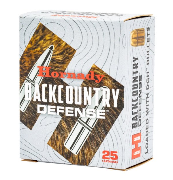 HORNADY BACKCOUNTRY DEFENSE 357MAG 165G DGH 25RD BX 250RD CASE