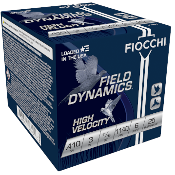 FIOCCHI UPLAND 410G 3" 11/16OZ 6SHOT 25RD BX 250RD CS
