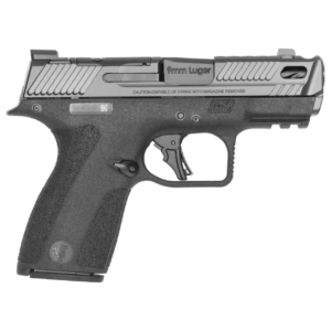 SMITH & WESSON P.C. M&P 9 SHIELD X CARRY COMP M.S. PISTOL 3.6" FRONT NIGHT SIGHT 1-13RD, 1-15RD MAG