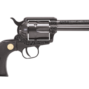 CHIAPPA 1873 REVOLVER SAA 22LR PISTOL BLACK 4.75" ENGRAVED FRAME