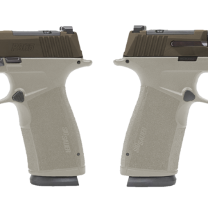 SIG SAUER P365 X-MACRO 9MM PSTL 3.7" 2-17RD OR 2 TONE BRONZE/TAN