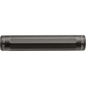 SUREFIRE .22 THREAD-ON SUPPRESSOR 1/2-28 SS BAFFLES BLACK ANODIZED