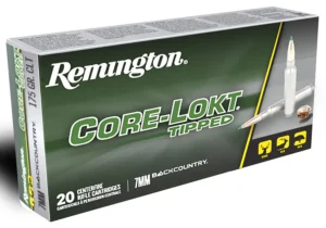 REMINGTON RT7BC 7MM BACKCOUNTRY 175GR CORE-LOKT TIPPED 20RD/BX 10BX/CS