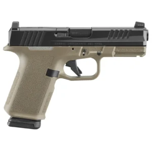 RUGER RXM 9MM PISTOL 4" BBL FDE MAGPUL EHG, O.R. 2-15RD MAGS