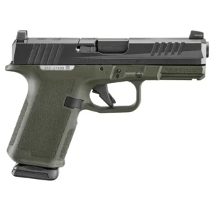 RUGER RXM 9MM PISTOL 4" BBL ODG MAGPUL EHG, O.R. 2-15RD MAGS