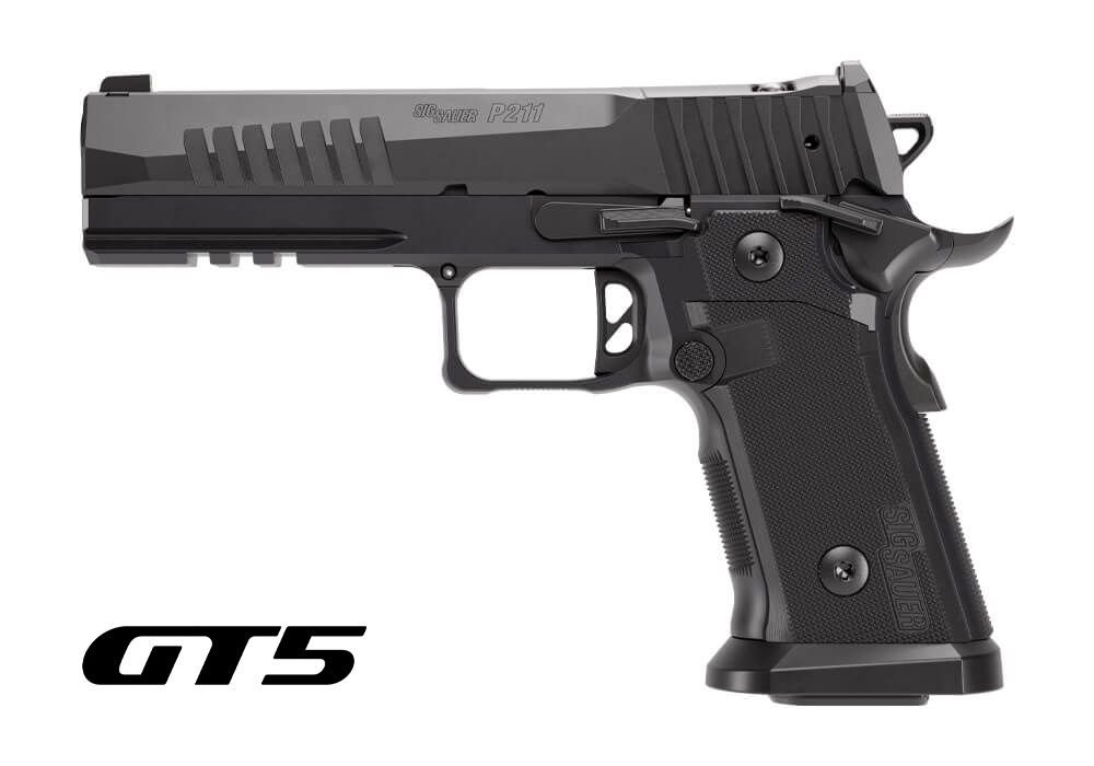 SIG SAUER P211-GT5 9MM PISTOL 5" BLK 2-21RD, 1-17RDRD MAGS - Image 2