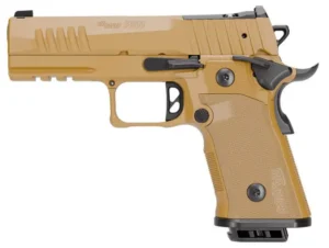 SIG SAUER P211 CARRY GT4 COYOTE 9MM PISTOL 4" COY TAN 2-21RD, 1-17RD MAGS