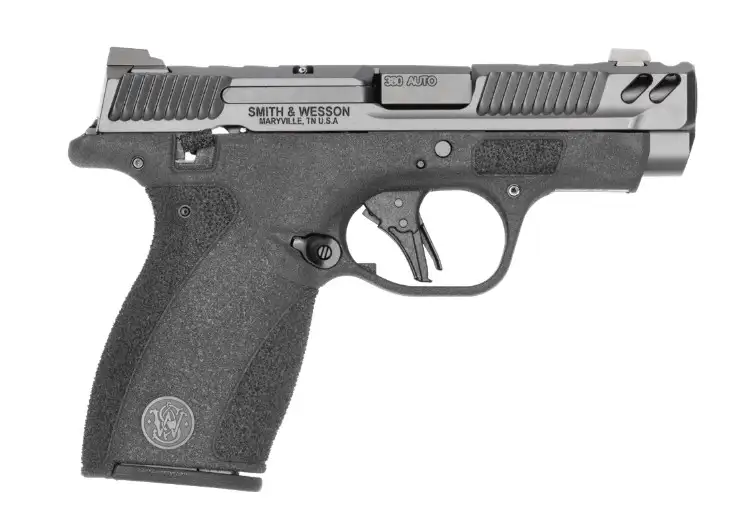 SMITH & WESSON PC BODYGUARD 2.0 CARRY COMP 380ACP PISTOL 3.1" M.S NIGHT SIGHTS, 2-10RD MAG CA COMP