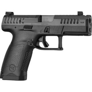 CZ P-10 C Optic Ready Pistol 9mm 4.5 in. BLK/Nitride Slide w/Ported Brrl 15rd.
