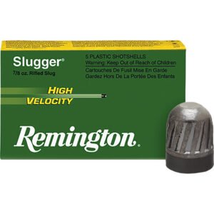 Remington Slugger High Velocity Rifled Slug Loads 20 ga. 2.75 in. 1/2 oz. 5 rd.