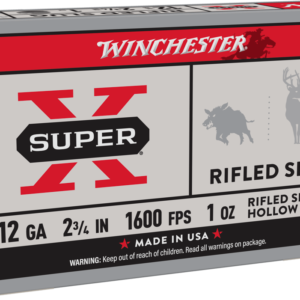 WINCHESTER SPR-X 12 23/4 1OZ SLUG 5RD BX 250RD CASE