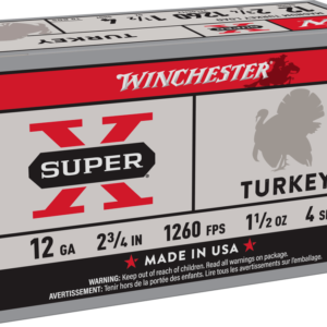 WINCHESTER SUPER X TKY LOAD 12G 23/4 11/2 #4