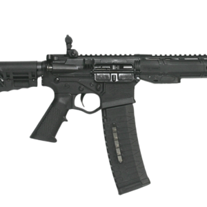 ATI ALPHA MAXX 5.56 PISTOL 7.5" BLACK 7" MLOK, REAR BLADE, F.U. SIGHTS, 1-60RD MAG