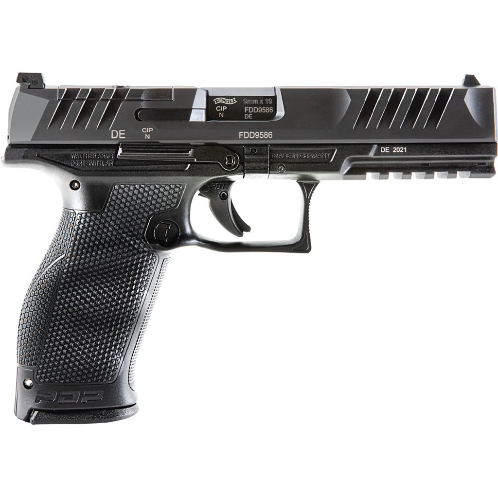 Walther PDP Full Size Optic Ready Pistol 9mm 5 in. Black 18 rd.