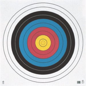 Maple Leaf Target Face FITA 10-Ring 80 cm.