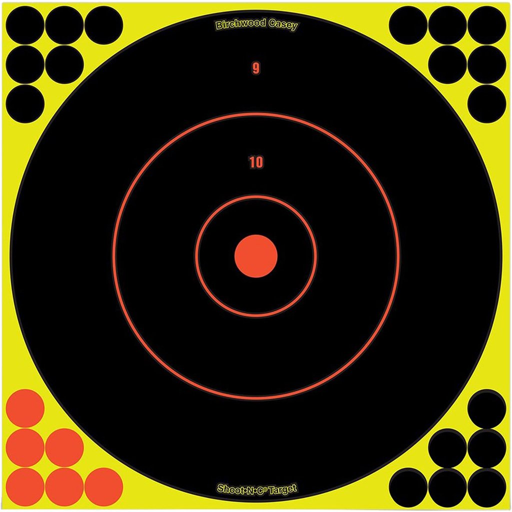 Birchwood Casey Shoot-N-C Target Bullseye 12 in. 5 pk.