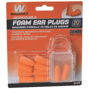 Walkers Foam Ear Plugs 10 pk.