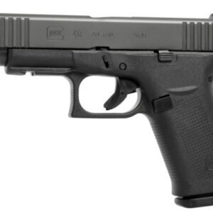 GLOCK 48 9MM PISTOL 4.01" FXD 5.5lb w/front rails 2-15RD MAGS