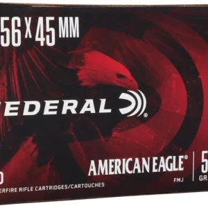 FEDERAL AE 5.56x45 55GR FMJ 20/BX 25BX/CS