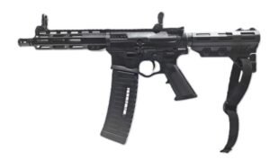 ATI ALPHA MAX 5.56 PISTOL 7.5" BARREL, 7" MLOK W/ FLIP UPS, NEW BRACE, 1-60RD MAG