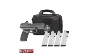 SPRINGFIELD ARMORY HELLCAT PRO 9MM PISTOL U DOT GEAR PAC VIRIDIAN RFX11,BAG,4 MAGS CALI COMP