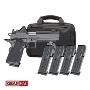 SPRINGFIELD ARMORY 1911 DS PRODIGY AOS 5" COMP U NOTCH W/ TRITIUM, VIRIDIAN RFX11,BAG,4 MAGS