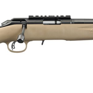 RUGER AMERICAN 22LR RIFLE 16" T.B. FDE SYNTHETIC 1-10RD MAG