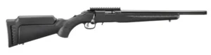 RUGER AMERICAN RIMFIRE 22LR BOLT RIFLE 16.1"T.B. BLACK SYNTHETIC 1-10RD MAG