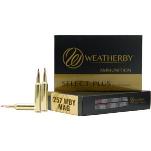 Weatherby Rifle Ammo 257 WBY 100 gr. Scirocco 20 rd.
