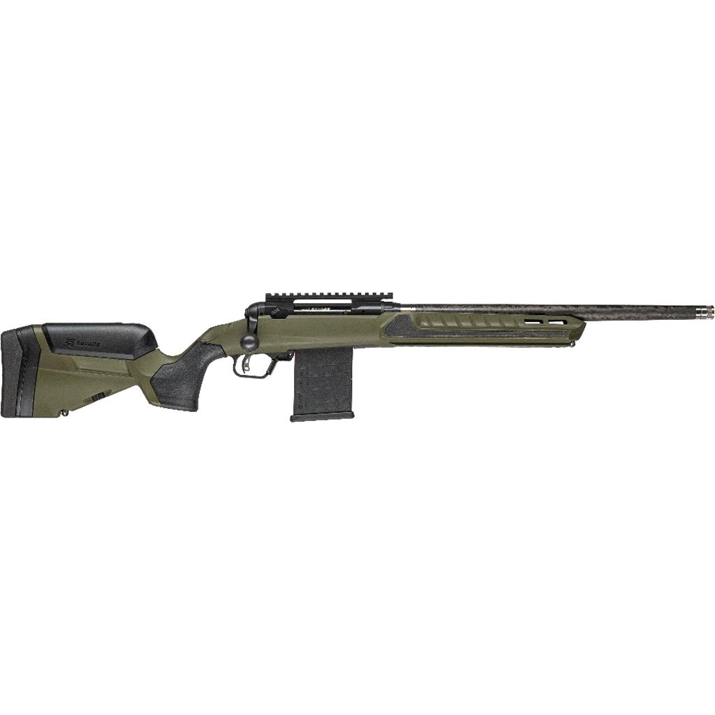 Savage 110 Ultralight Predator Rifle 5.56 Nato 18 in.Carbon Barrel Hunter Green 10 rd.
