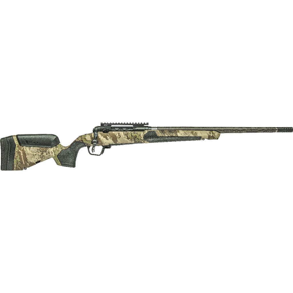 Savage 110 Ultralight Pro Woodland Rifle 6mm Creedmoor 20 in. Woodland Camo 3 rd.