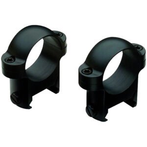 Burris Zee Rings 1 in. Medium Matte Black Weaver Style