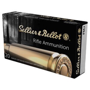 Sellier & Bellot Rifle Ammo 6.5 Creedmoor 140 gr. FMJ 20 rd.