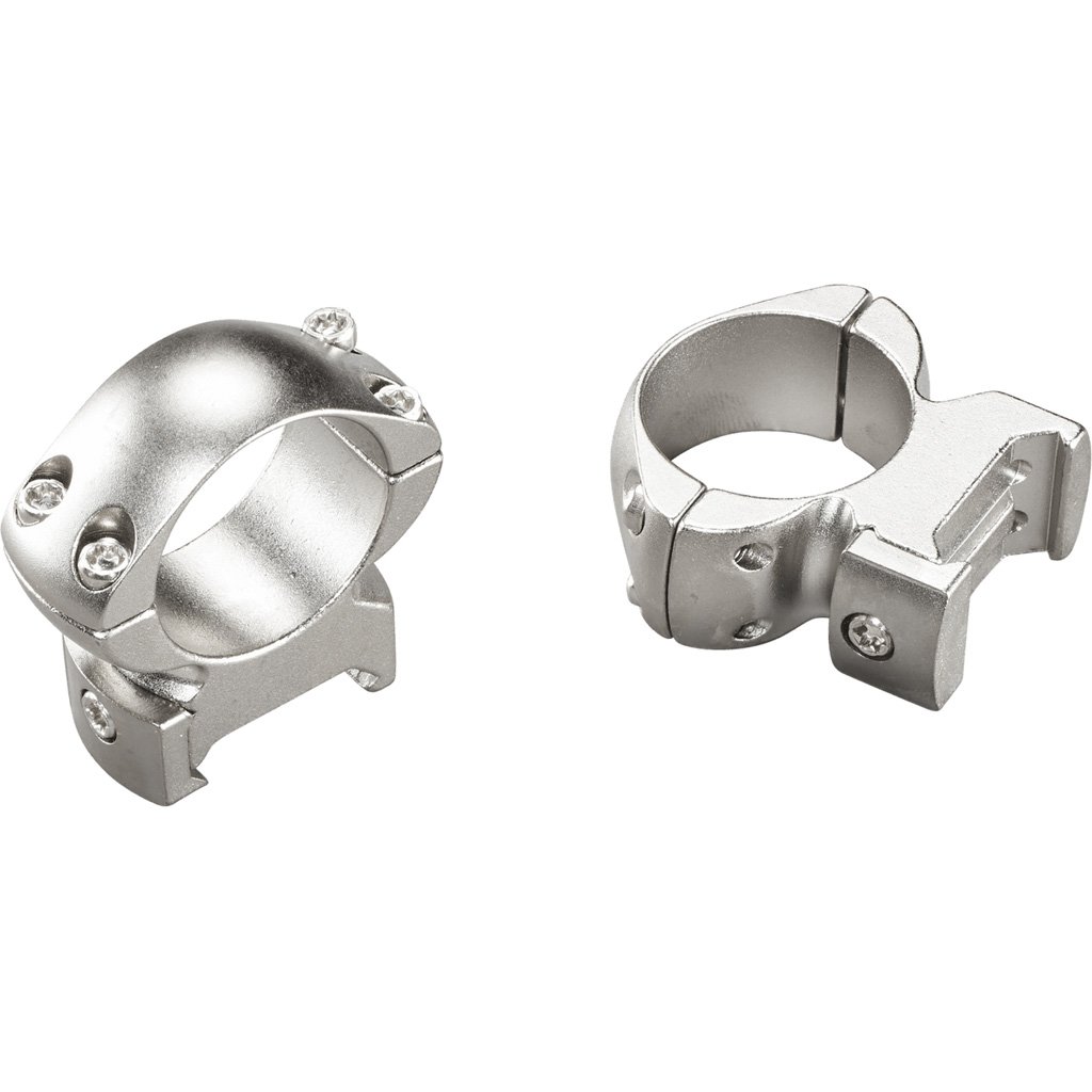 Weaver Grand Slam Steel Rings Silver 1" High Clamshell Pack - Image 2