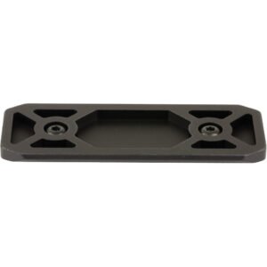 Warne M-LOK Rail Black 4 in. ARCA Rail w/ M-LOK interface