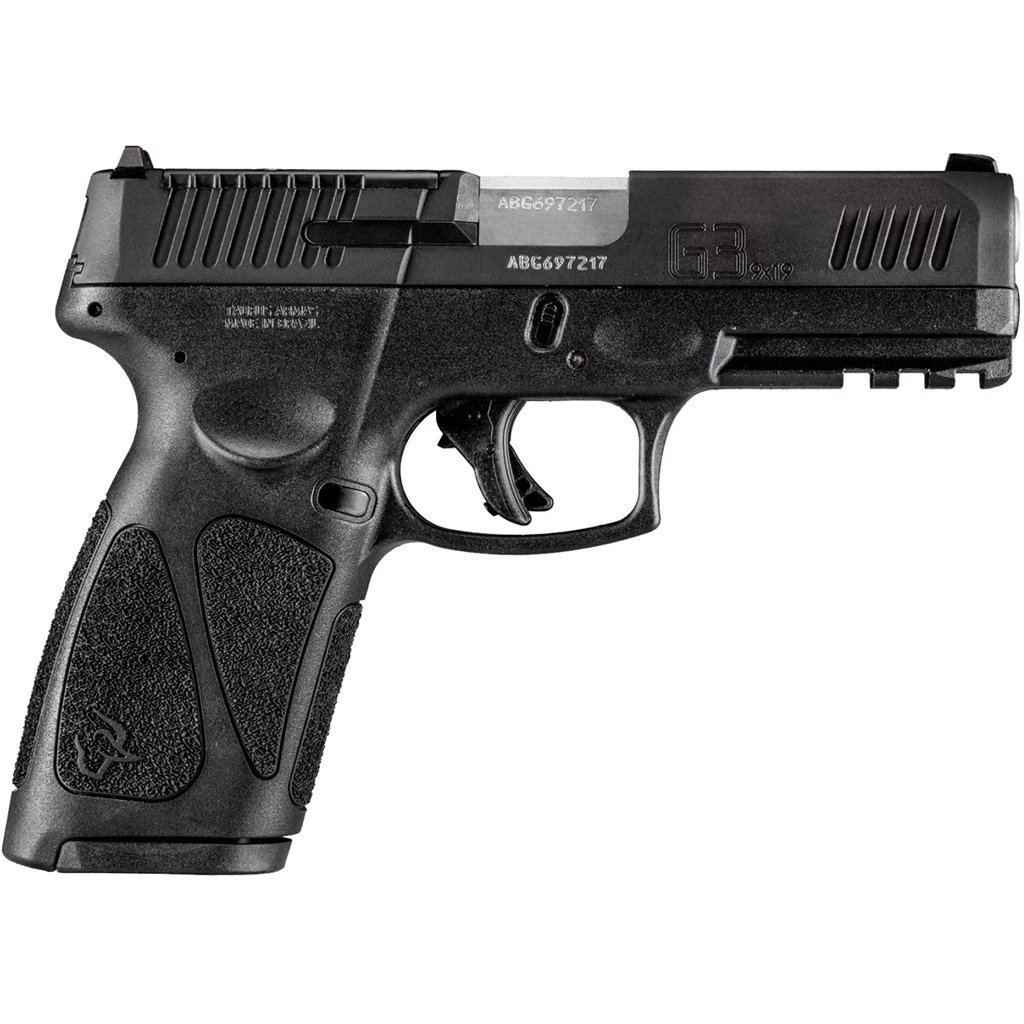 Taurus G3 Optic Ready Pistol 9mm 4 in. Black 15&17 rd.