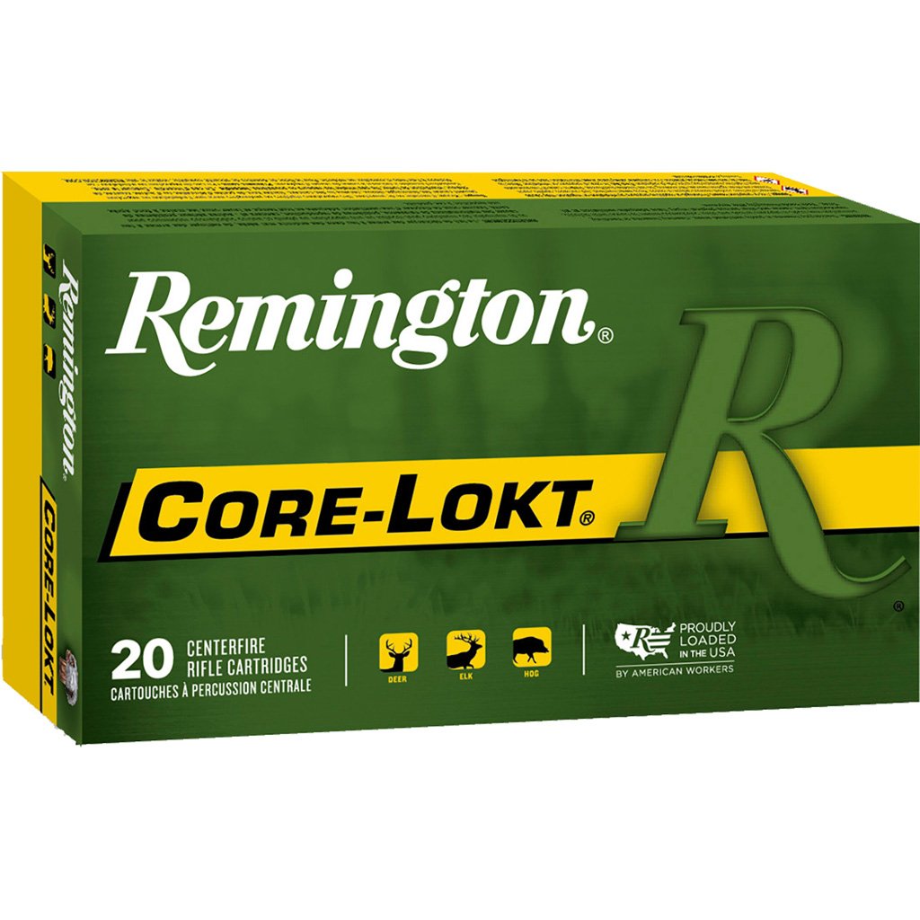 Remington Core-Lokt Centerfire Rifle Ammo 7mm Mauser 140 gr. Core-Lokt PSP 20 rd.