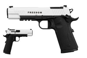 SIG SAUER 1911 X SERIES TURNING POINT 45ACP 5" WHITE/BLK G10 GRIP, OPTIC RDY, 2-8RD