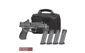 SPRINGFIELD ARMORY HELLCAT PRO COMP 15RD 9MM PISTOL U DOT GEAR PAC VIRIDIAN RFX11,BAG,4 MAGS